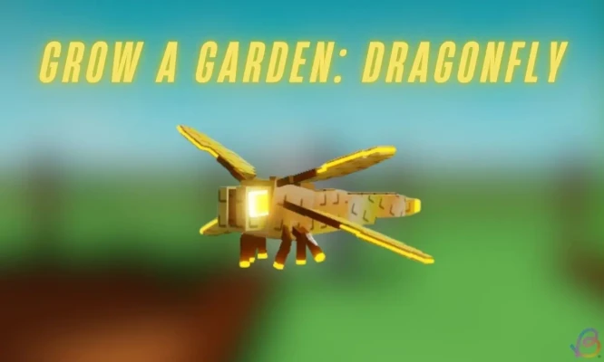 Grow A Garden Roblox FREE Dragon Fly Pet